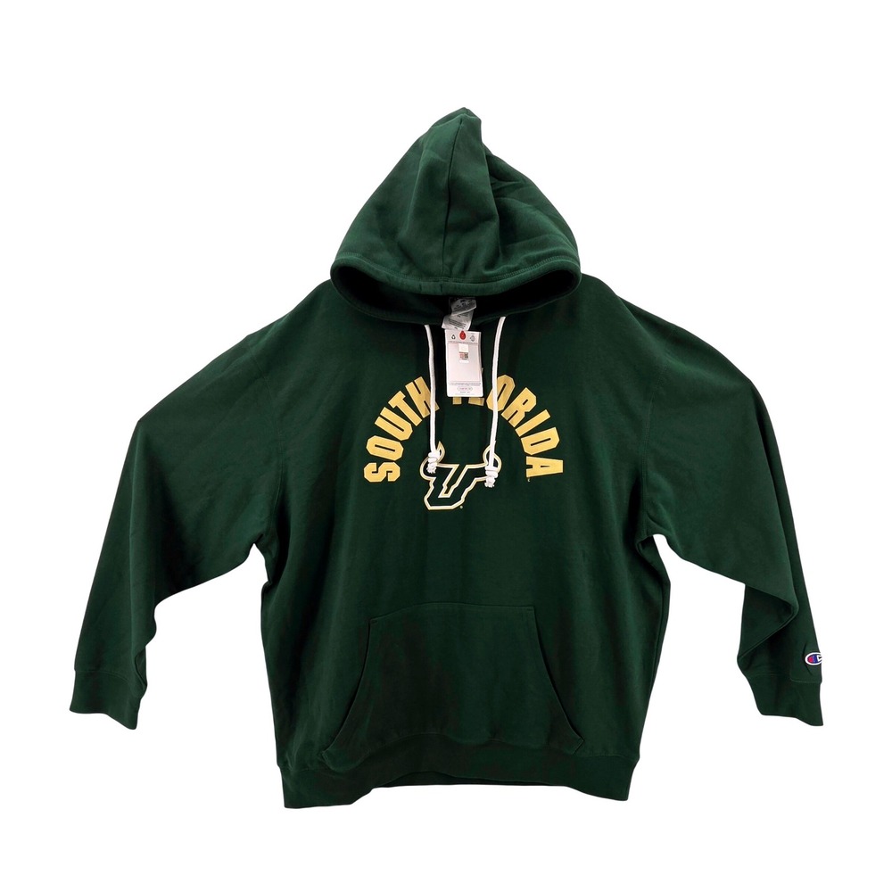 NWT University of South Florida Alumni Green Hooded Sweatshirt‎ - Size XXL